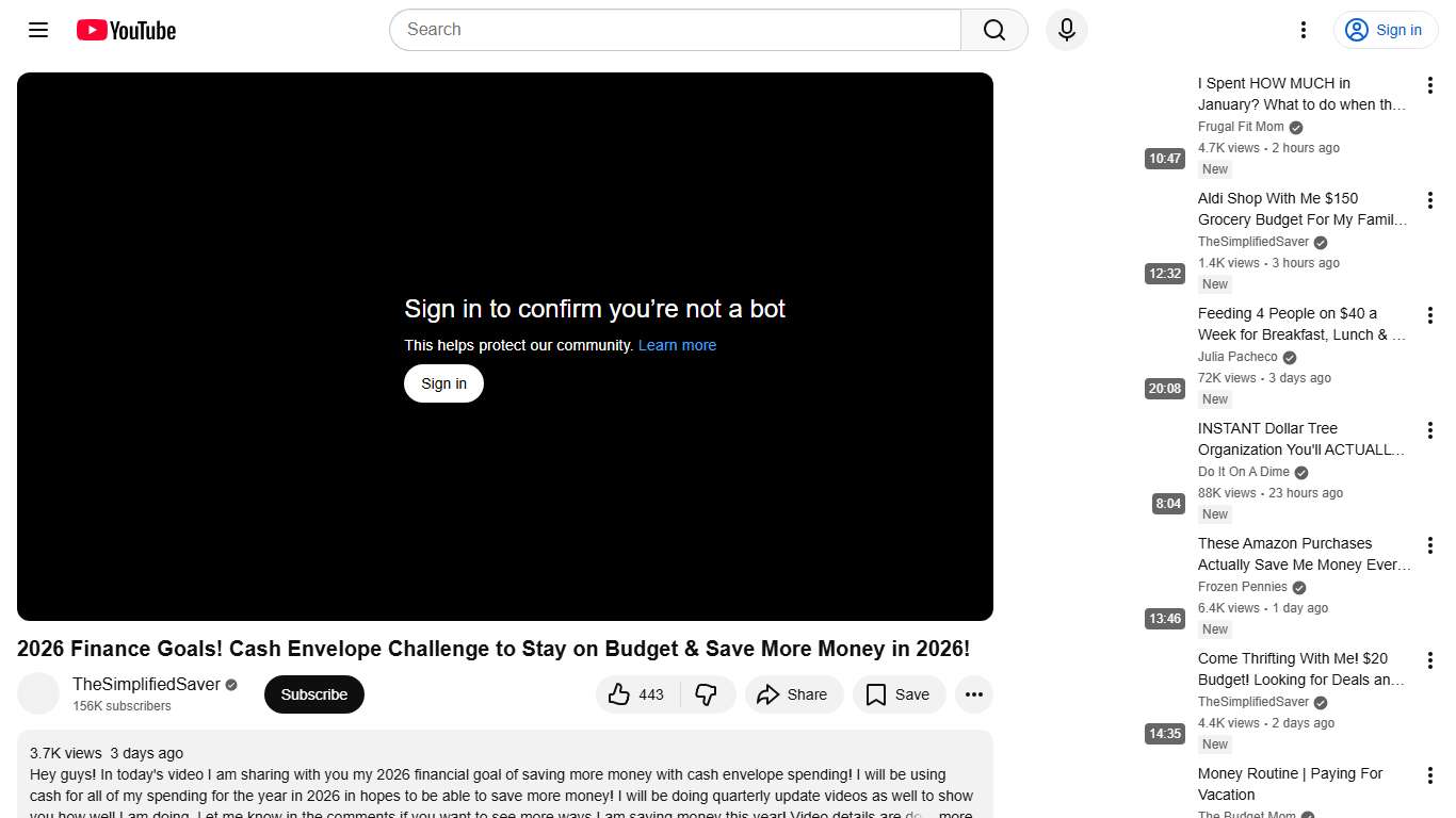2026 Finance Goals! Cash Envelope Challenge to Stay on Budget & Save More Money in 2026! - YouTube